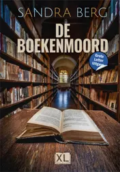 Omslag van De boekenmoord - Grote Letter Uitgave