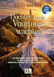 Omslag van De dochter van de vuurtorenwachter - Grote Letter Uitgave