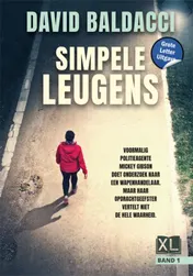 Omslag van Simpele leugens - Grote Letter Uitgave (in 2 banden)