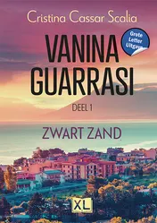 Omslag van Zwart zand - Grote Letter Uitgave