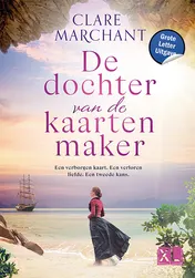 Omslag van De dochter van de kaartenmaker - Grote Letter Uitgave