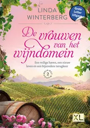 Omslag van De vrouwen van het wijndomein - Grote Letter Uitgave