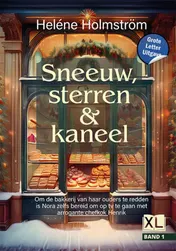 Omslag van Sneeuw, sterren & kaneel - Grote Letter Uitgave (in 2 banden)