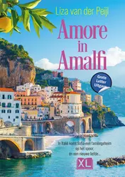 Omslag van Amore in Amalfi - Grote Letter Uitgave
