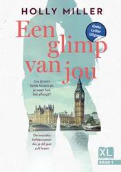 Omslag van Een glimp van jou - Grote Letter Uitgave (in 2 banden)