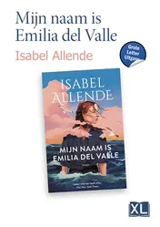 Omslag van Mijn naam is Emilia del Valle - Grote Letter Uitgave