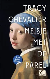 Omslag van Meisje met de parel - Grote Letter Uitgave