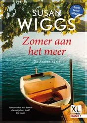 Omslag van Zomer aan het meer - Grote Letter Uitgave (in 2 banden)