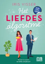 Omslag van Het liefdesalgoritme - Grote Letter Uitgave