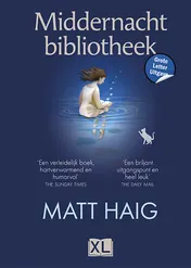 Omslag van Middernachtbibliotheek - Grote Letter Uitgave
