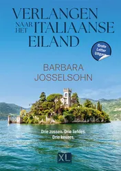 Omslag van Verlangen naar het Italiaanse eiland - Grote Letter Uitgave
