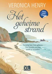 Omslag van Het geheime strand - Grote Letter Uitgave