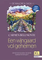 Omslag van Een wijngaard vol geheimen - Grote Letter Uitgave (in 2 banden)