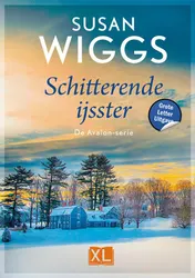 Omslag van Schitterende ijsster - Grote Letter Uitgave