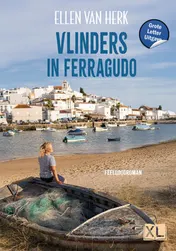 Omslag van Vlinders in Ferragudo - Grote Letter Uitgave