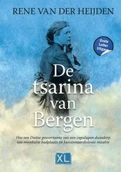 Omslag van De tsarina van Bergen - Grote Letter Uitgave