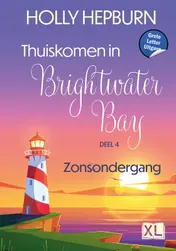 Omslag van Zonsondergang - Grote Letter Uitgave