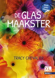 Omslag van De glasmaakster - Grote Letter Uitgave (in 2 banden)