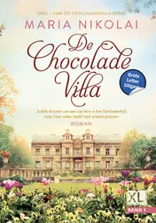Omslag van De Chocoladevilla - Grote Letter Uitgave (in 2 banden)