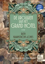 Omslag van De vrouwen van het Grand Hôtel - Grote Letter Uitgave (in 2 banden)