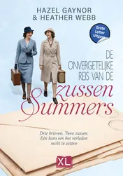 Omslag van De onvergetelijke reis van de zussen Summers - Grote Letter Uitgave