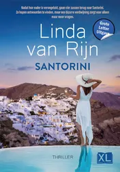 Omslag van Santorini - Grote Letter Uitgave