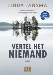 Omslag van Vertel het niemand - Grote Letter Uitgave