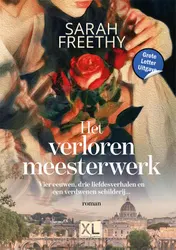 Omslag van Het verloren meesterwerk - Grote Letter Uitgave
