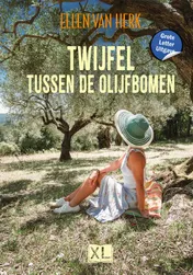 Omslag van Twijfel tussen de olijfbomen - Grote Letter Uitgave