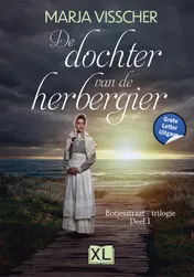 Omslag van De dochter van de herbergier - Grote Letter Uitgave