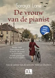 Omslag van De vrouw van de pianist - Grote Letter Uitgave