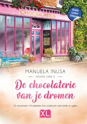 Omslag van De chocolaterie van je dromen - Grote Letter Uitgave