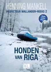 Omslag van Honden van Riga - Grote Letter Uitgave