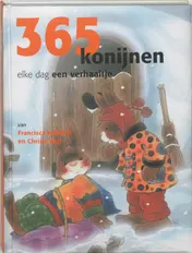 Omslag van 365 konijnen elke dag een verhaaltje