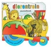 Omslag van Dierentrein puzzelboek