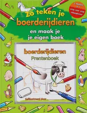Omslag van Zo teken je boerderijdieren