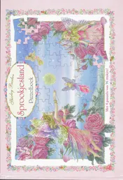 Omslag van Shirley Barber Sprookjesland puzzelboek