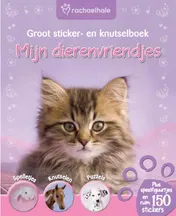 Omslag van Mijn dierenvriendjes, groot sticker- en knutselboek