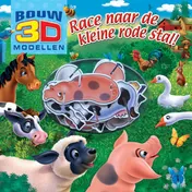 Omslag van 3D race naar de rode stal!