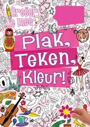 Omslag van Plak, teken, kleur!