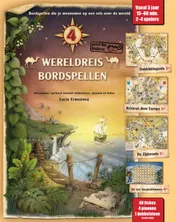 Omslag van 4 wereldreis bordspellen