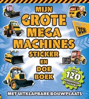 Omslag van Mijn grote megamachines sticker en doe boek