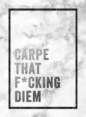 Omslag van Carpe that f*cking diem