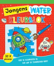 Omslag van Waterkleurblok Jongens
