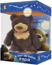 Omslag van Je bent de liefste papa - boek & knuffelbeer