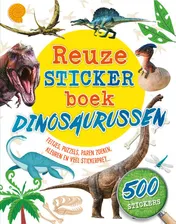 Omslag van Reuzestickerboek Dinosaurussen