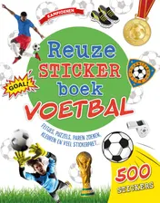 Omslag van Reuzestickerboek Voetbal