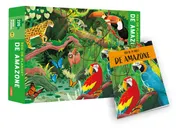 Omslag van De Amazone - Red de planeet - puzzel en boek