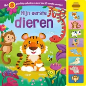 Omslag van Geluidenboek Mijn eerste dieren