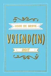 Omslag van Voor de beste vriend(in) ooit - Cadeauboeken